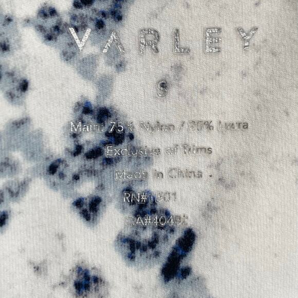 Varley Women's White Snake Print Let’s Go High Rise 7/8 Leggings Size Small - Picture 3 of 10